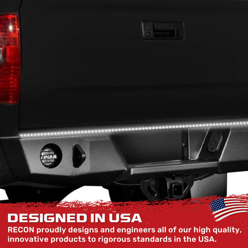 “White Lightning” Tailgate Bar LED Brake Lights Red & LED Reverse Lights White - Multiple Sizes - Image 15